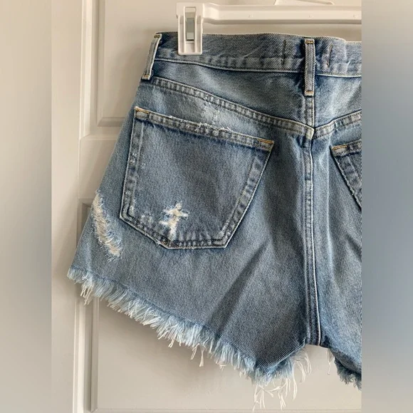 Agolde Parker Vintage Cut Off Short in Swapmeet 27 - Picture 6 of 9